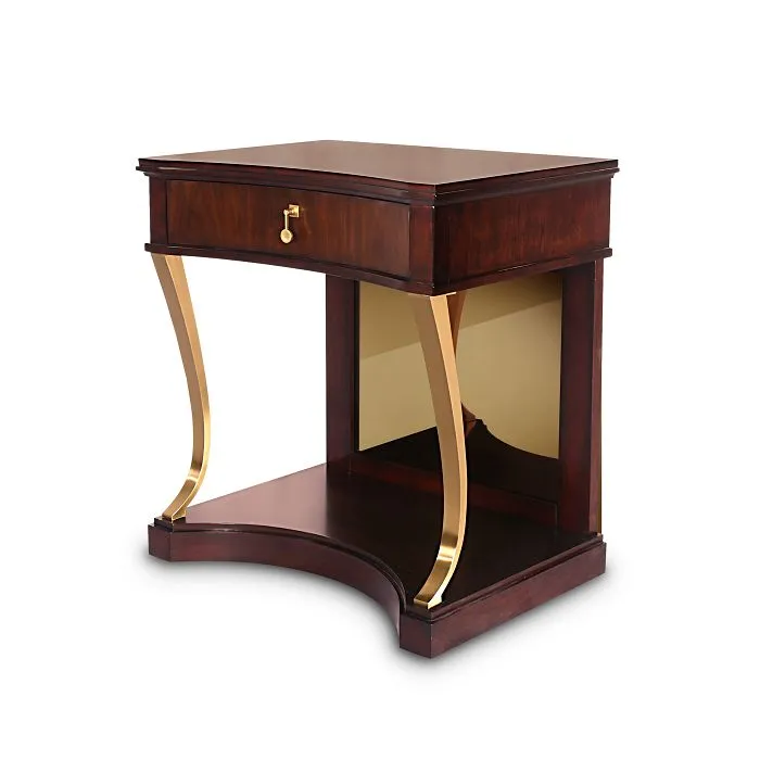 Hotel Wooden Bed Side Table